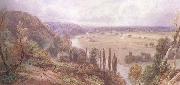 Myles Birket Foster,RWS The Thames from Cliveden (mk46) oil painting artist